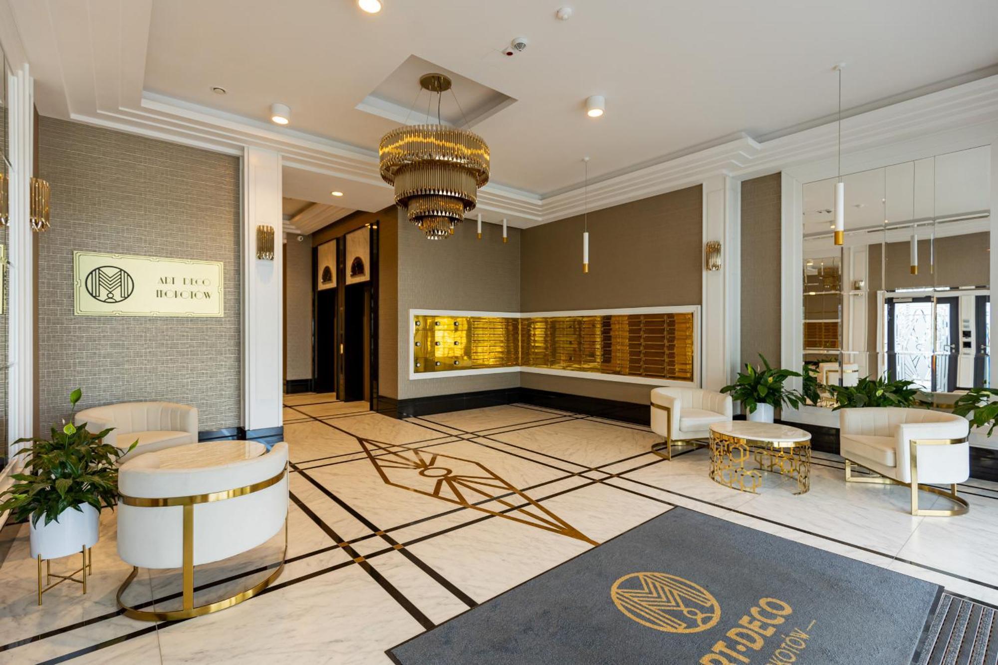 Art Deco Apartment Mokotow With Parking & Gym By Renters Prestige Warschau Exterior foto